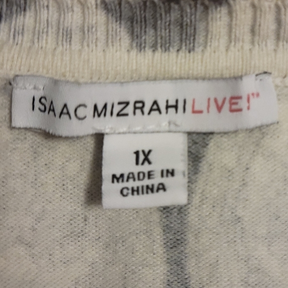 Isaac Mizrahi classic cardigan  Size 1X - Picture 6 of 8